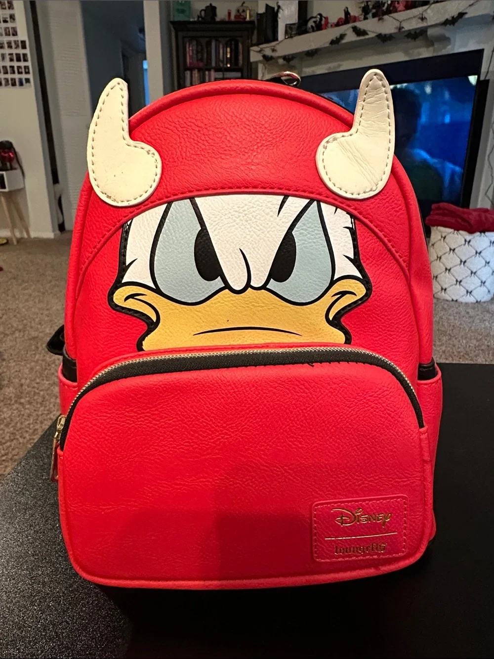 Loungefly Donald Duck Red Kids Mini Backpack